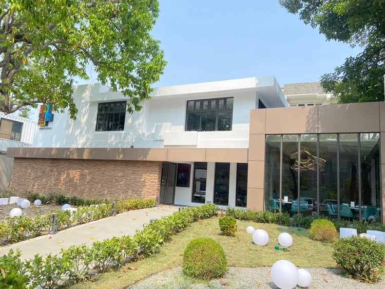 景觀設計以無境花園為發想。業者提供