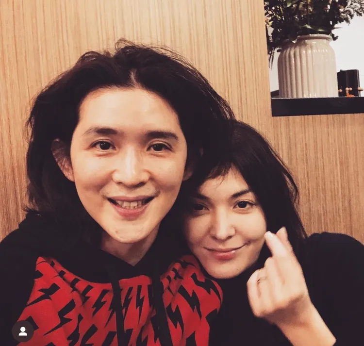 紀佳松（左）和張榕容結婚11年。翻攝紀佳松IG