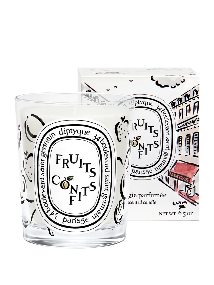 限量糖漬果乾香氛蠟燭，190g／2300元。品牌提供