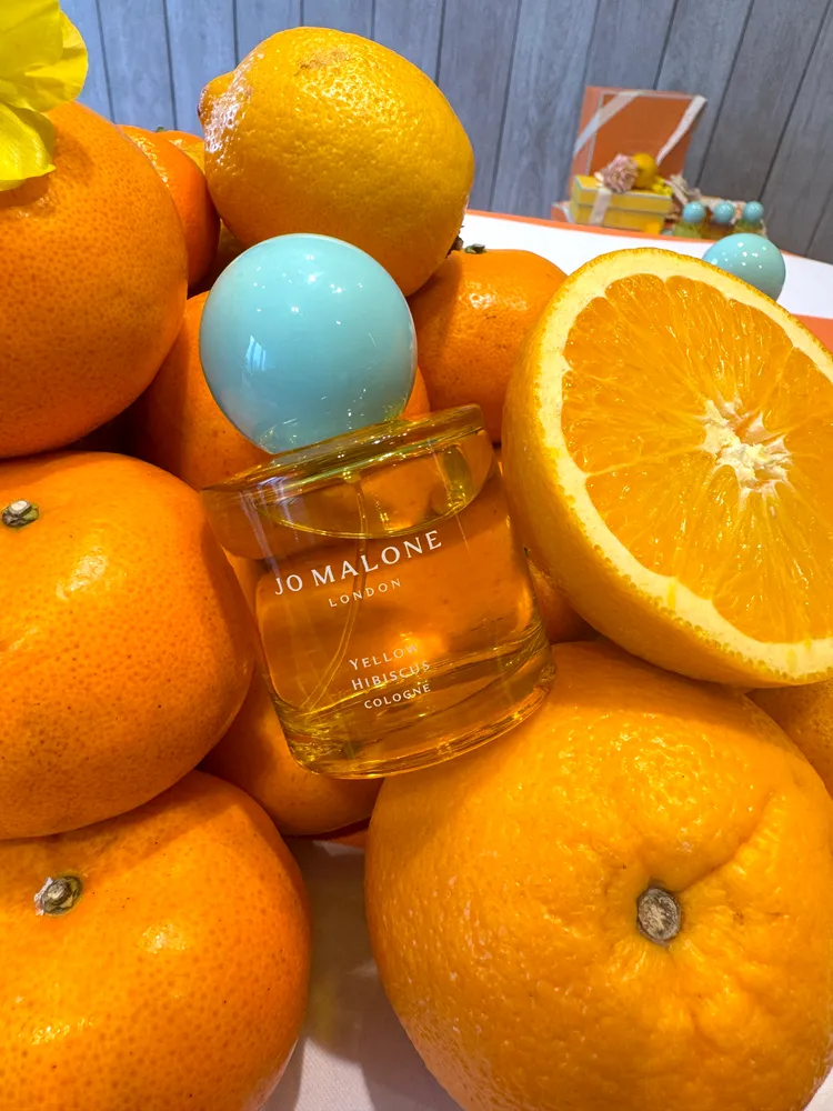 熱帶黃槿花香水，50ml／4050元。張家玲