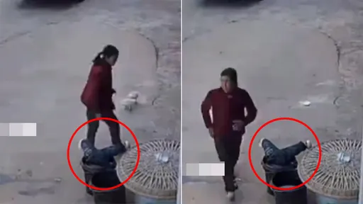 離譜影片｜孫子倒栽水桶20分鐘溺斃　阿嬤經過10次竟沒發現