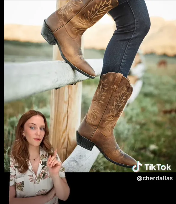 穿著牛仔靴的「應該是加州移民住在南加州某地。」