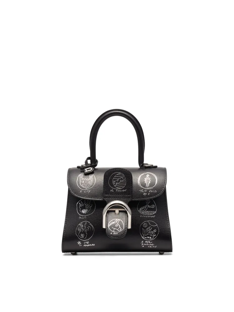DELVAUX Brillant Mini Talisman（黑色），24萬5900元。品牌提供