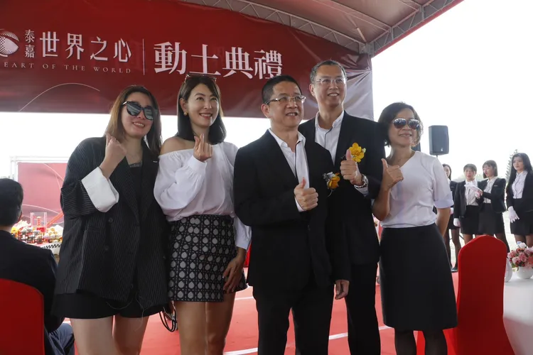 泰嘉開發過去打造九份子重劃區，房價從1字頭賣到逼近4字頭。葉家銘攝