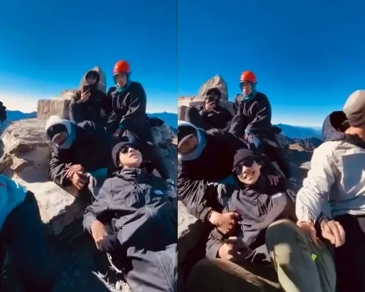 玉山攻顶突遇强震 登山客惊喊:真的要吓死了