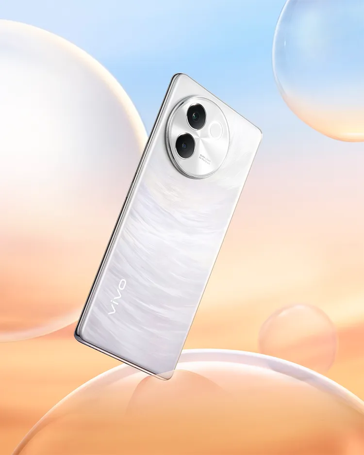 vivo V30e搭載「柔光人像3.0」技術。vivo提供。