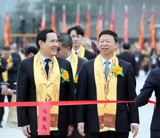 馬英九要青年「牢記中華民族根源」 綠委酸:自甘淪中共統戰工具