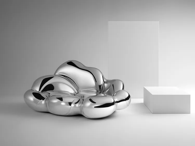 Mirror Bomboca By Campana Brothers沙發，全球僅有限量8件，310萬元。品牌提供