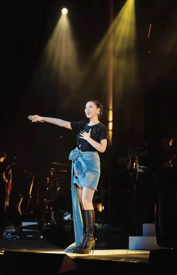 丁噹到廣州開唱。相信音樂提供