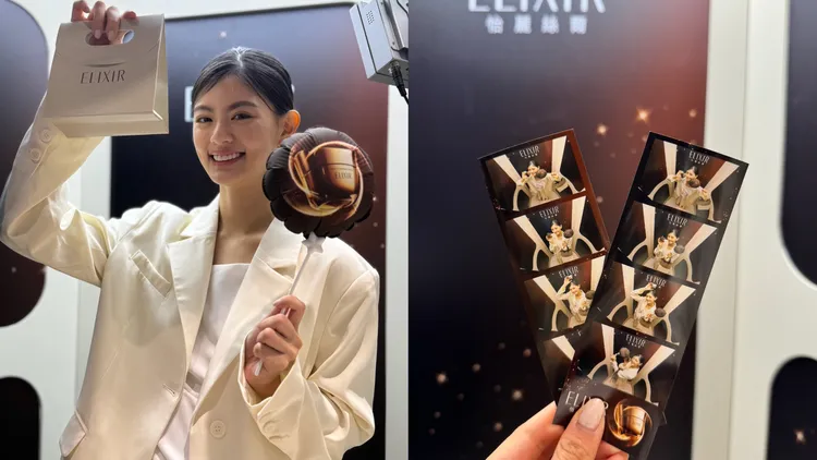 怡麗絲爾快閃店擁有俯拍式拍貼機。張家玲攝