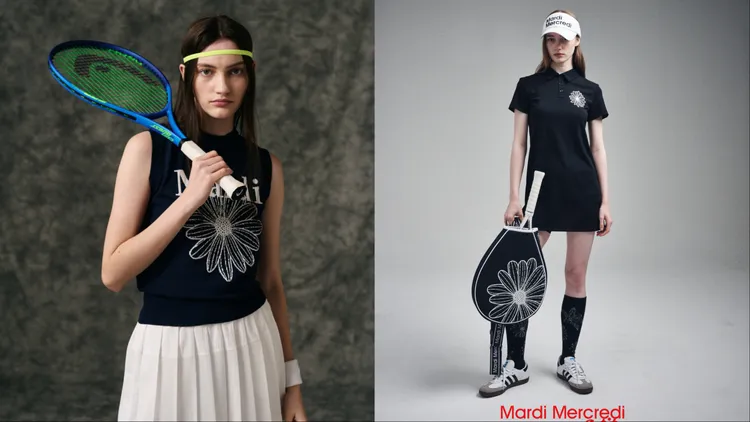 Mardi Mercredi Actif主打網球服飾。品牌提供