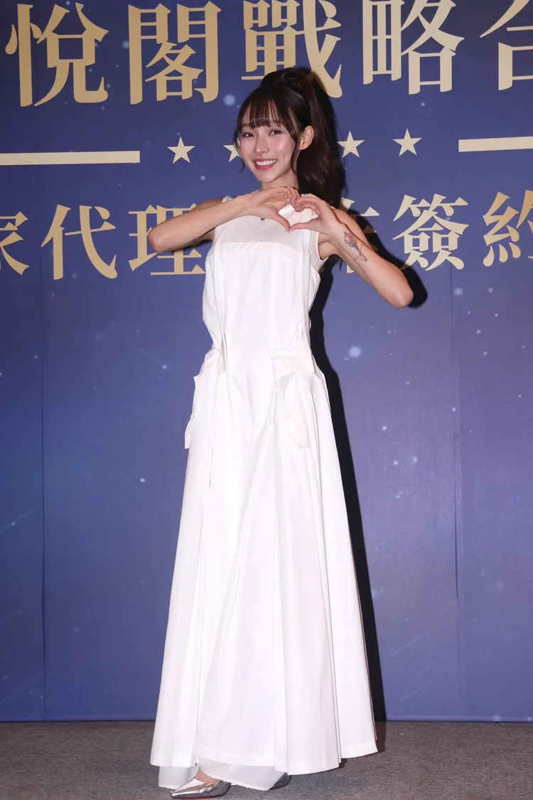 林襄今天感覺更瘦了。彭欣偉攝