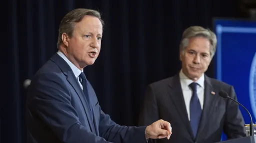 「全世界都在看」英外相卡麥隆訪美 重申堅定援烏有助嚇阻中國