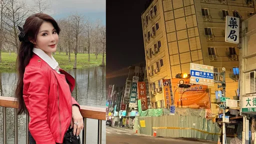 富凱飯店傾倒!楊麗菁「老家就在對面」家人慌逃狀況曝 她急求1事