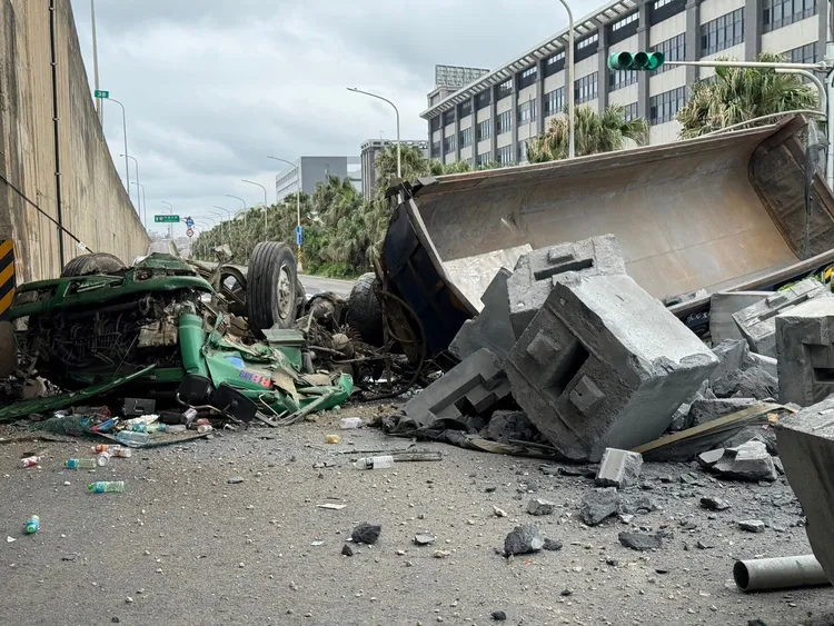 現場慘況。翻攝畫面