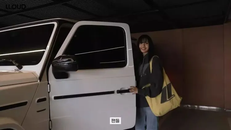 Lisa的Mercedes-Benz G63。翻攝LLOUD的YT