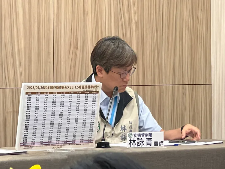 防疫醫師林詠青。記者黃泓哲攝