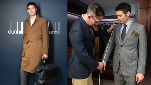 dunhill西裝訂製服務台灣就有! 鳳小岳搶當英倫型男來體驗