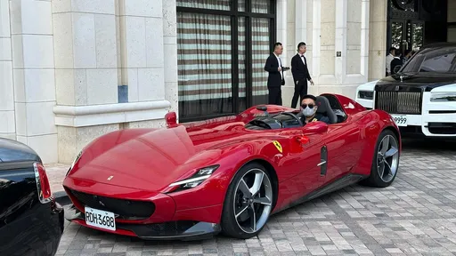 台中商界名人娶媳婦 3億車隊迎娶!這輛就要價8500萬元