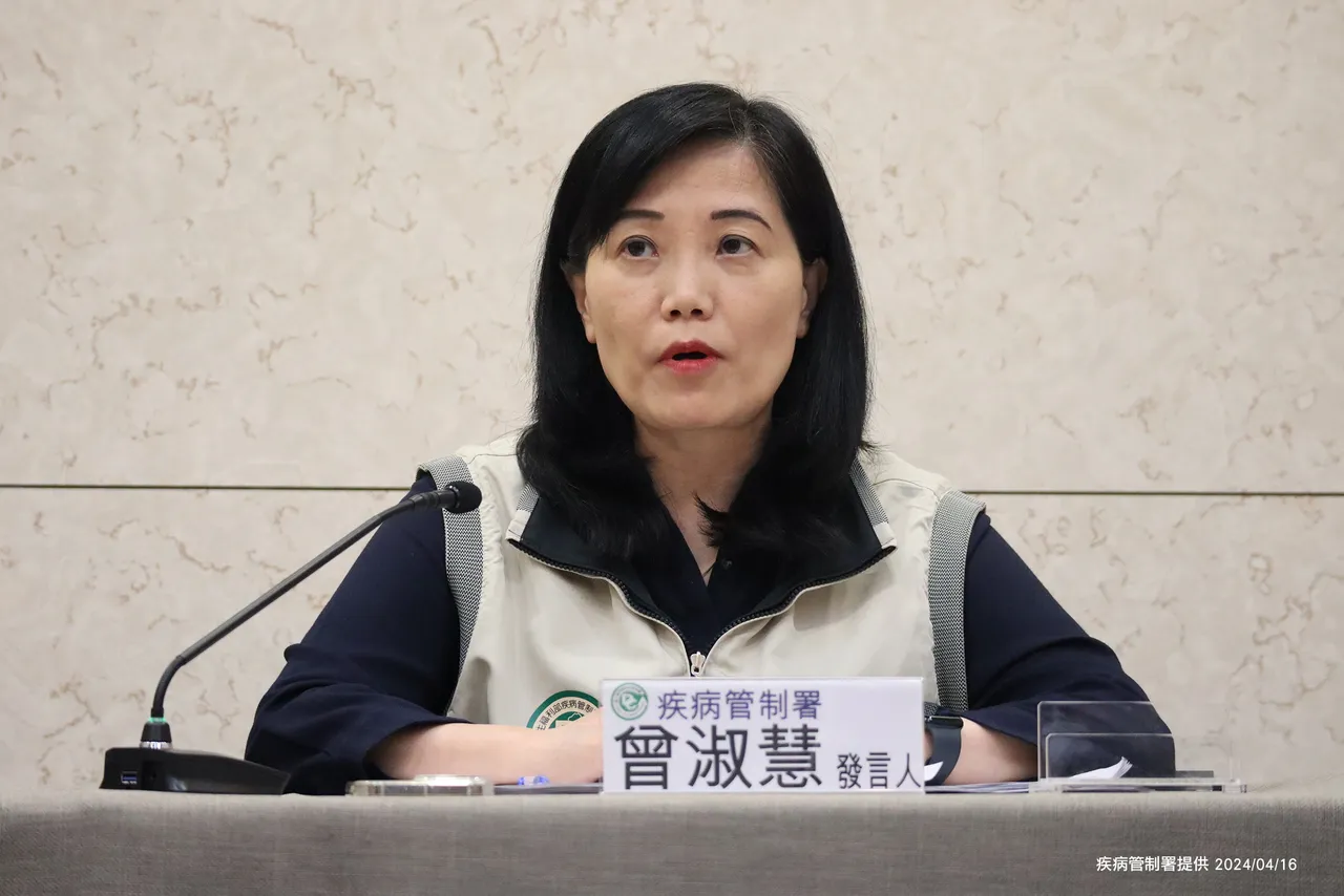 疾管署發言人曾淑慧。疾管署提供