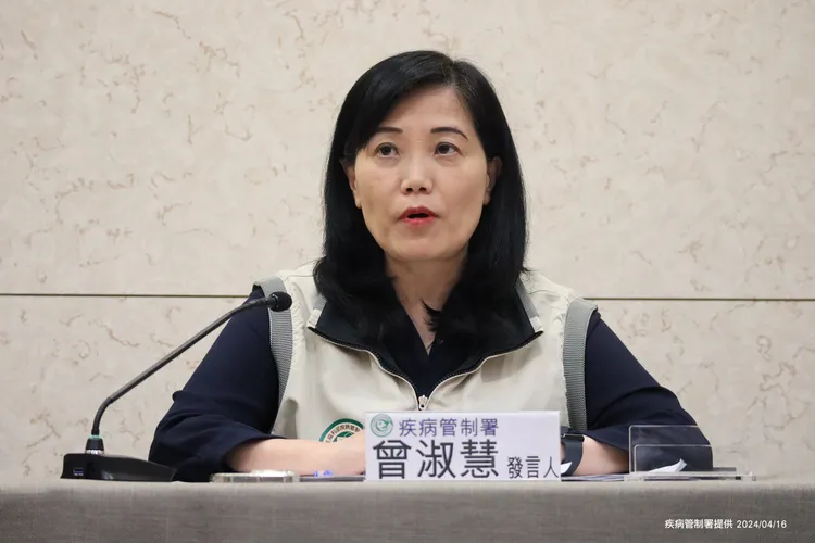 疾管署發言人曾淑慧。疾管署提供