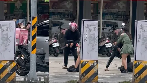 熊貓外送員「鋁棒KO顧客」 疑不滿送餐地點不明確當街行兇