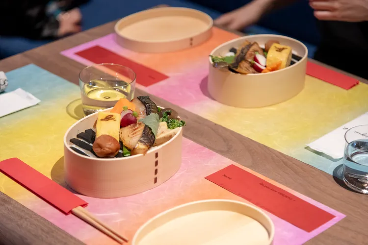 山田葵親自設計Gion概念店限定OBENTO御便當。品牌提供