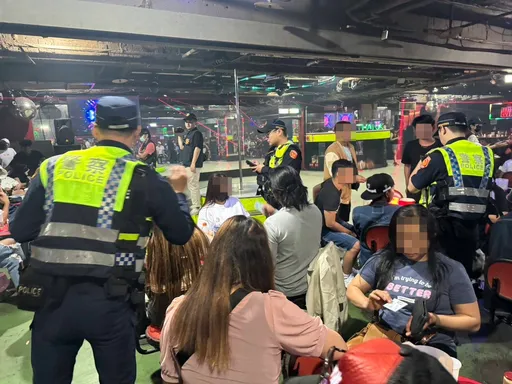 桃警雷霆專案臨檢舞廳　狂歡悲劇了！5名失聯移工落網