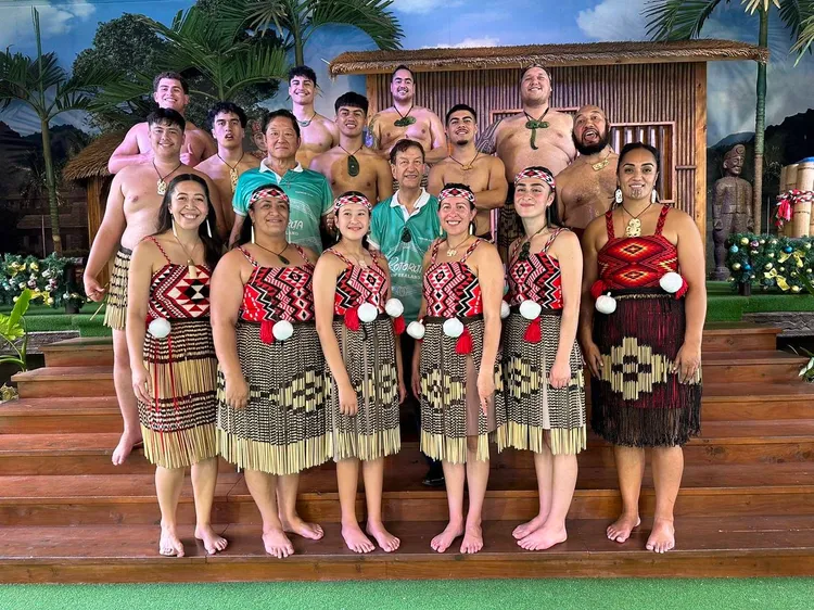 「毛利文化藝術表演團」。市府提供