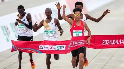 中國跑者「被護送奪冠」原因曝光　3非洲選手都不是去參賽的