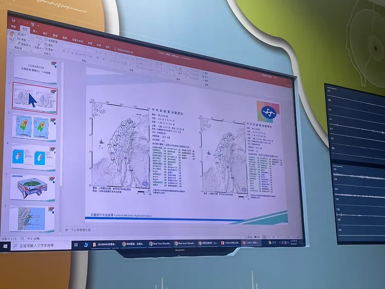 今日凌晨2時發生芮氏規模6.1、5.8地震。記者林則澄攝