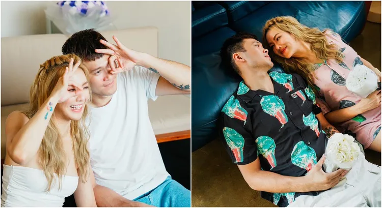 劉雨柔與球員男友胡凱翔感情好，而胡凱翔近期很少登錄上場。翻攝自胡凱翔IG