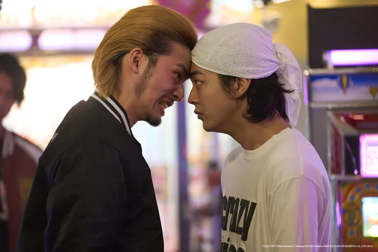 倉悠貴（右）、水上恆司片中不打不相識。原創娛樂提供