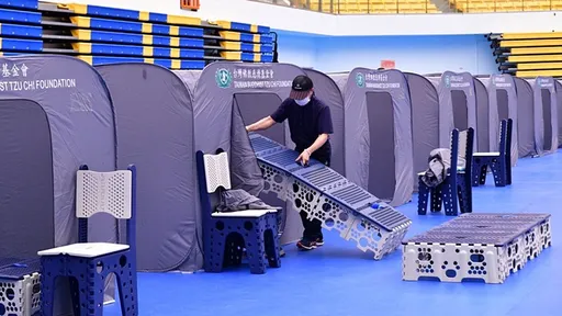 讓災民有隱私「台灣の避難所」衝日本熱搜 慈濟揭露研發緣起