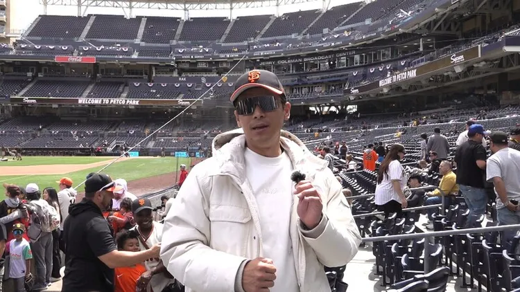 方昶詠赴美採訪鄧愷威。   中央社