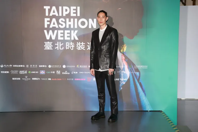 球星林書緯受邀出席看秀。莊宗達攝