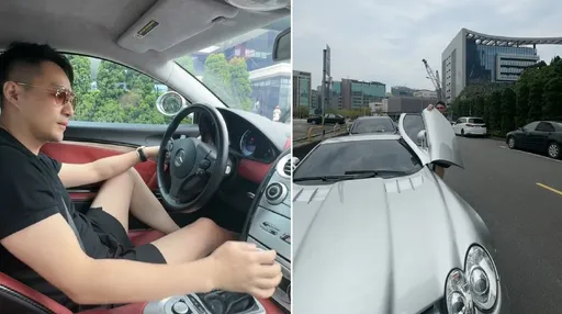 極樂台北｜汪小菲曬完勞斯萊斯改炫賓士「稀有多了」　緊牽未婚妻打高爾夫