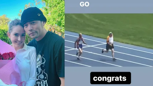 90岁翁跑100M夺冠!真实身分「竟是周杰伦至亲」 他骄傲PO影发声