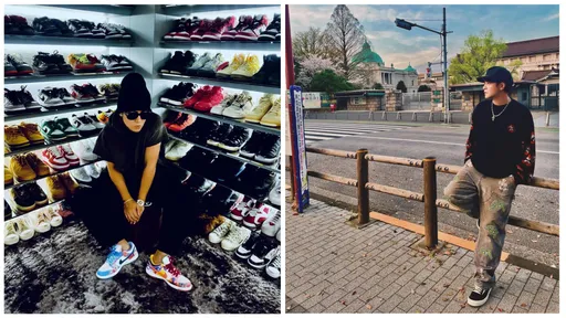 對岸小粉紅緊盯台星表態統一 羅志祥忙曬整櫃破千雙潮鞋收藏