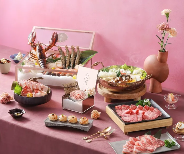 母親節至旬嚐消費套餐能以520元加購，原價680元海膽星鑽散壽司或日本鰤魚兩吃一份。業者提供