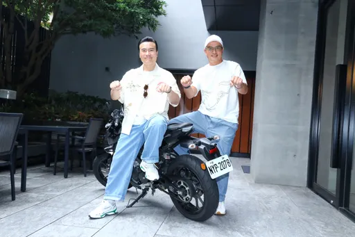 李銘順、李銘忠將全台騎透透　考台灣機車駕照吃力但過關