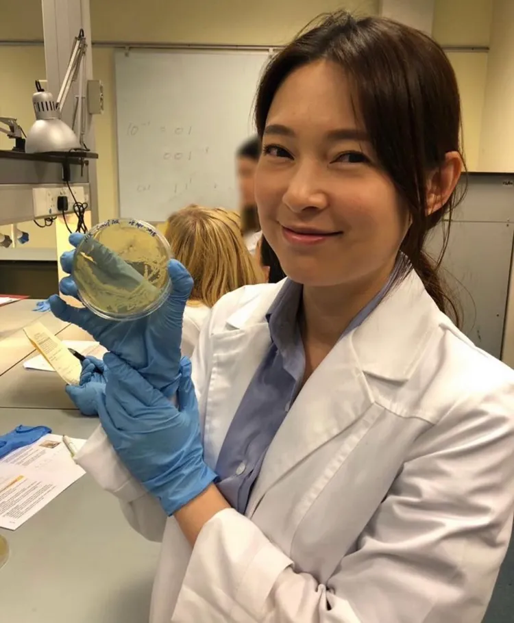 歐倩怡已有營養師執照。翻攝歐倩怡IG