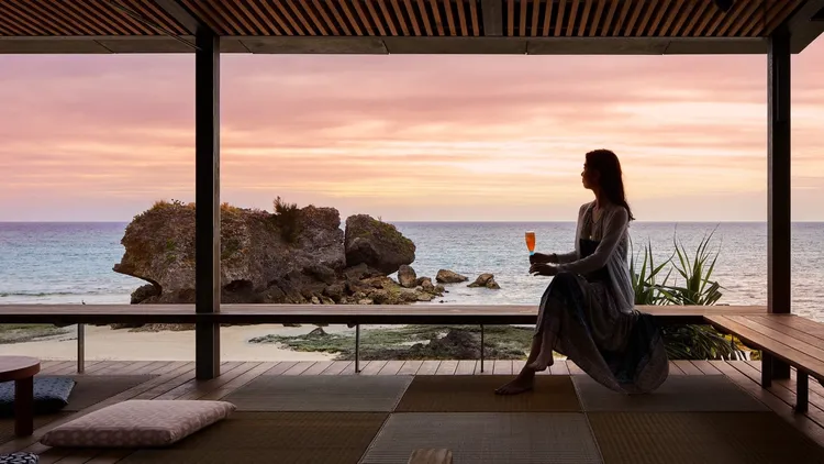 「BANTA CAFE」是日本規模最大的海景咖啡廳之一。業者提供