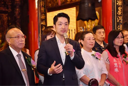 松山慈祐宮捐千萬給花蓮賑災 蔣萬安祈求媽祖保佑國家