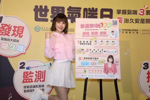 啦啦隊女神峮峮氣喘發作頻掛急診 「吸不到空氣,快死了」