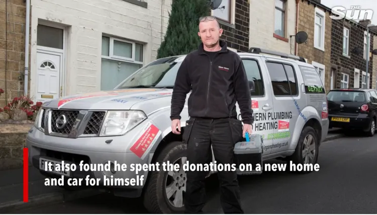 James Anderson靠詐騙買房買車。翻攝　The Sun