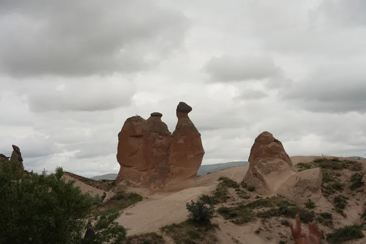 「駱駝岩」目前為免費景區，旅人可進入拍照。SH攝