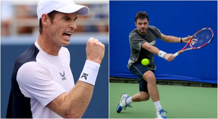 英國球王穆雷首輪將對上前大滿貫冠軍瓦林卡。翻攝自穆雷、瓦林卡臉書