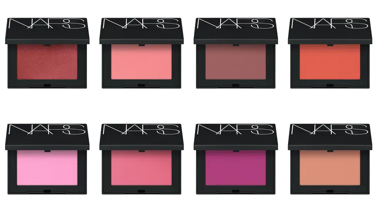 NARS炫色腮紅8新色，（上排左至右）#775、#778、#902、#923；（下排左至右）#950、#951、#952、#992，各1300元。品牌提供