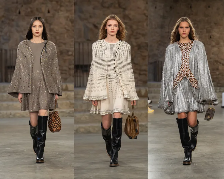 LV 2025早春女裝系列。品牌提供